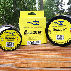 Seaguar Invizx invisible line provides near-invisible stealth for wary fish.