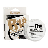 Seaguar R18 mainline 109yd spool showing strong knot and tensile performance.