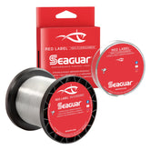 Seaguar Red Label spool of clear fluorocarbon for nearly invisible freshwater presentation
