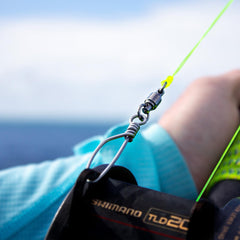 SeaQualizer Fusion Interlocking Snap conceals the hook to safeguard gear.