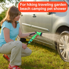SearQing portable shower 5L capacity supports longer rinses without frequent refills.