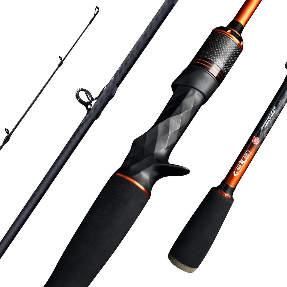 SEASIR CastX BFS rod ultra-light-handle provides comfortable all-day grip.