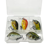 SEASKY mini crankbait 5-color kit color 1