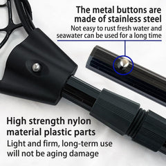 Rubber net design to prevent tangles