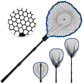 SEASPRO telescoping net with extended-handle reaches distant spots for retrieval