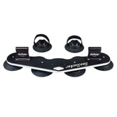 SeaSucker Mini Bomber Max bike rack mounted on a car roof for easy, secure transport.