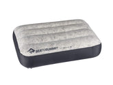 Sea to Summit Aeros Down Inflatable Pillow large top view for compact travel comfort