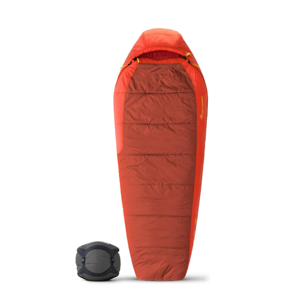 Sea to Summit Hamelin 15deg Regular full-zip for ventilation control during backpacking