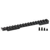 Seekins Precision 20 MOA base long-action top view aids precision shooting setup.