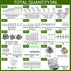 Seenelling lure-kit-78-pcs features glittering, lifelike lures ideal for attracting big fish.