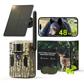 SEHMUA 3rd Cellular Trail Camera front view for rugged outdoor monitoring