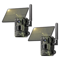 SEHMUA cellular trail camera front view enables remote monitoring with fast motion alerts.