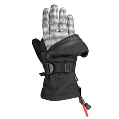Seirus Magne Heatwave Plus ST Ridge Mitt Black L inside view showcases comfortable grip.