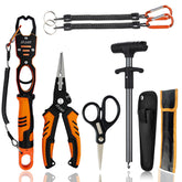 Selake 7-Piece Fishing Tool Kit full kit display