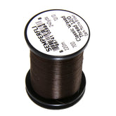 Semperfli Classic Waxed Thread 12/0 spool close-up showing smooth wax and strength for precise wraps.