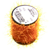 Semperfli Ice Straggle Chenille close-up of the wick for smooth fly bodies.