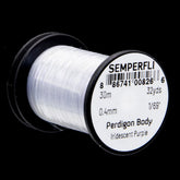 Semperfli Perdigon Body iridescent purple enhances fly body appeal under varying light