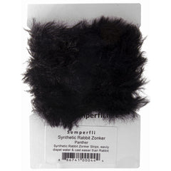Semperfli Synthetic Rabbit Zonker close-up, durable and easy to cast for lifelike fly presentations.