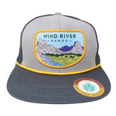 Sendero Provisions Co Wind River Range hat front patch for rugged outdoor style