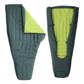 SENSORY4U Ultralight Sleeping Bag Top Quilt on trail for easy packing and warmth.