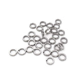 SENYUBBY Heavy Duty Split Ring 5.2mm outer diameter - 0.7mm wire - 40lb test