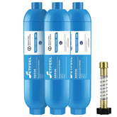 SETFEEL RV inline water filter packaging with NSF certification and 3-pack convenience.