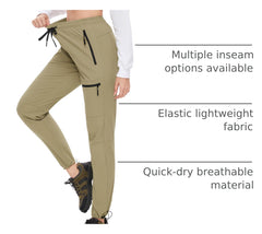 SEVEGO pants adjustable ankle cuff demonstrates secure fit and debris blocking