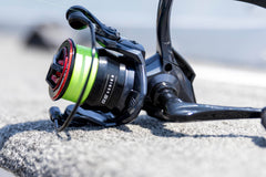 GS 750 forged aluminum spool with braid band for direct braid use