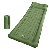 SEVNPRIME camping sleeping pad with built-in foot pump for quick inflation