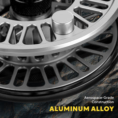 SF SF-003 Pro Fly Reel mid-arbor design balances fast retrieval with reduced line memory.