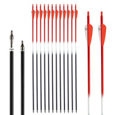 S F 28in carbon arrow with removable field point for target practice.