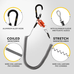 Aviation aluminum magnet clip and hook clip components
