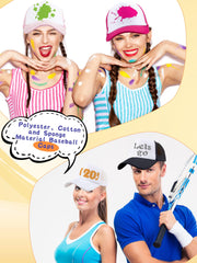 White-front, logo-free cap with curved brim