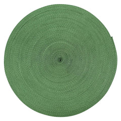 Close-up of Bluewater tubular nylon webbing texture showing rugged weave.
