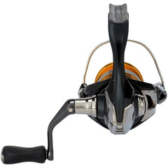 Sahara SH1000FJ spinning reel held in hand for scale
