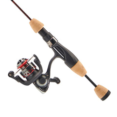 Shakespeare Ugly Stik Elite ice reel with graphite spinning design for smooth retrieves.
