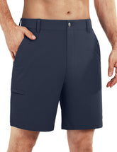 Shallowlulu men's golf shorts seven-inch stretch enhance flexibility for a smooth swing.