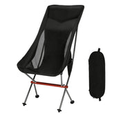 Shallwe camping chair aluminum-frame closeup highlighting sturdy all-aluminum frame for rugged use.