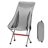 Shallwe camping chair aluminum-frame view highlights lightweight durability for easy transport