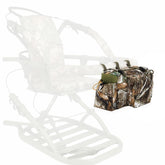 Shangyuan Tree Stand Hunting Bag side view showcases durable camouflage for easy field use.