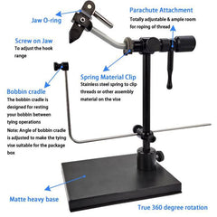 Shark Shooter Madison vise rotary tension adjustment feature