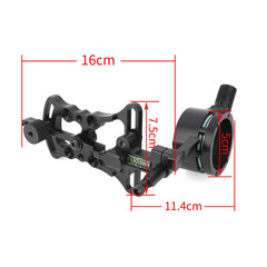 SHARROW bow sight built-in level helps balance for accurate aiming