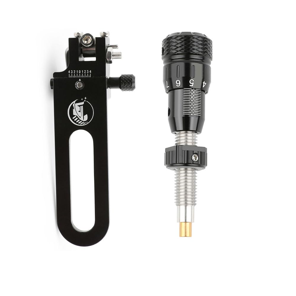 SHARROW arrow rest with nickel-coated finish offers durable, smooth operation.