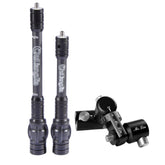 SHARROW bow stabilizer carbon core 6in reduces vibration for steadier aim.