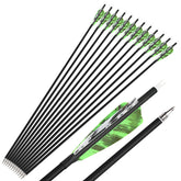 SHARROW carbon arrow pack shows six or twelve arrows for consistent practice.