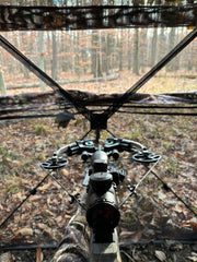 ShedOFF ground blind pops up quickly for fast field deployment.