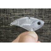 Shelt 15pcs unpainted lipless lure blank 50mm ready for customization