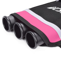 SHENG-RUI archery hip quiver 3 tubes detachable demonstrates flexible arrow storage for different arrows.
