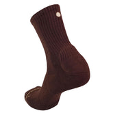 SHEZZA anti-blister heel sock packaged, showing premium cushioning.