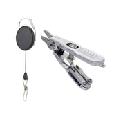 SHIAWASENA portable fishing line cutter with retractable buckle